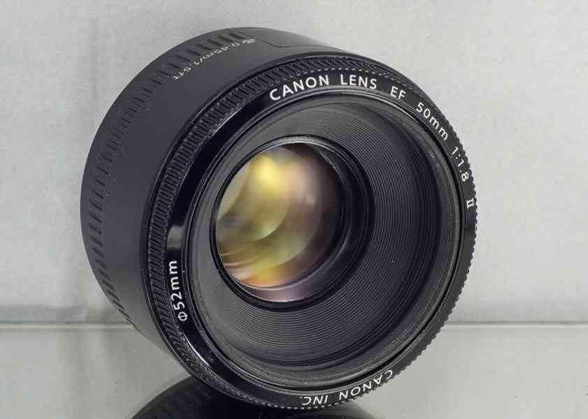 Canon EF 50mm f/1.8 II *full-frame Pevný Objektiv* - foto 3