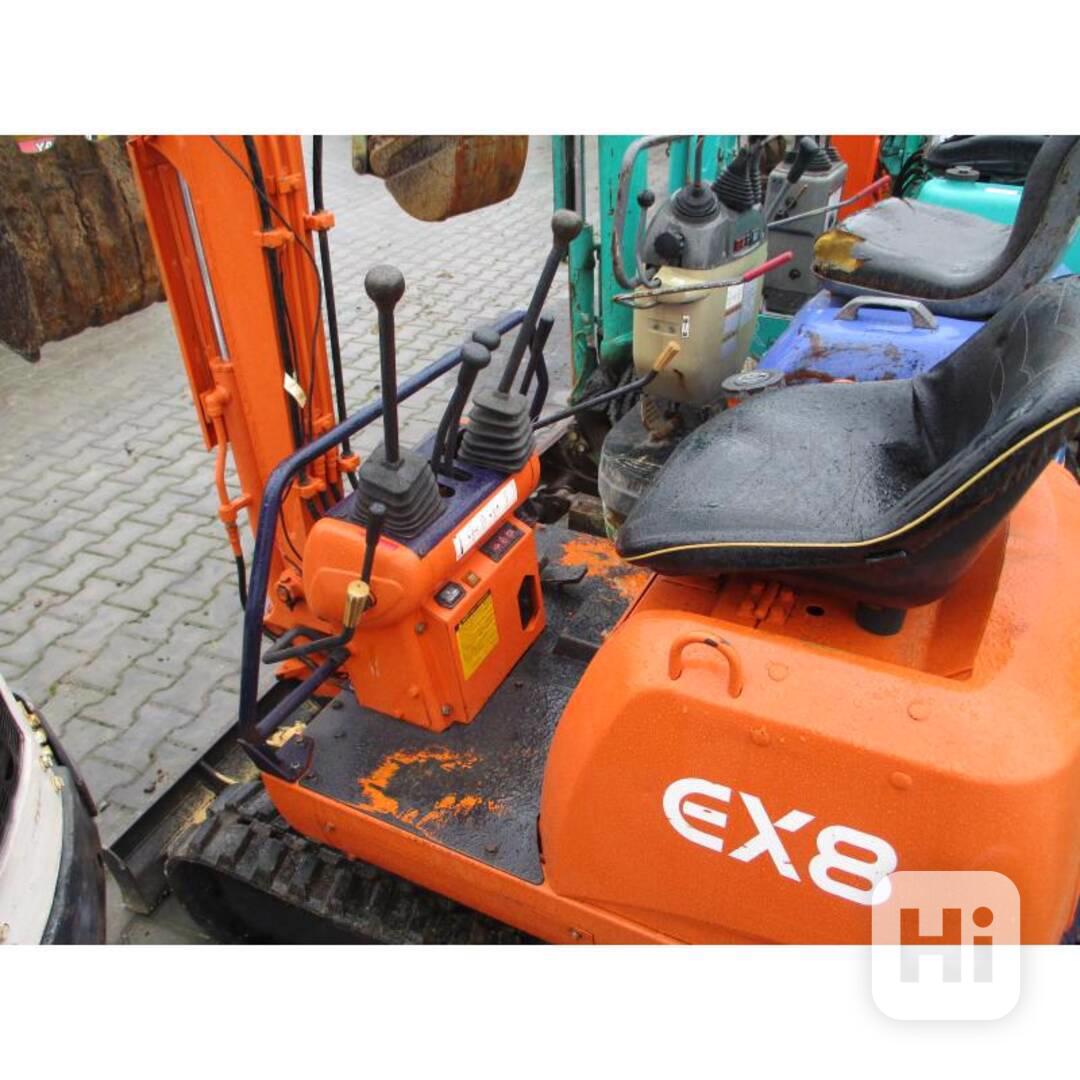 Minibagr Hitachi EX-8 800kg - foto 1