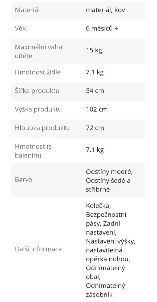 Jídelní židlička - foto 5