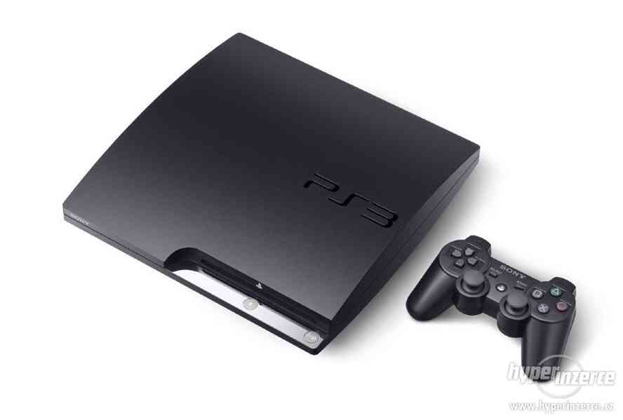 PS3 Slim, Playstation 3 + hry - foto 1