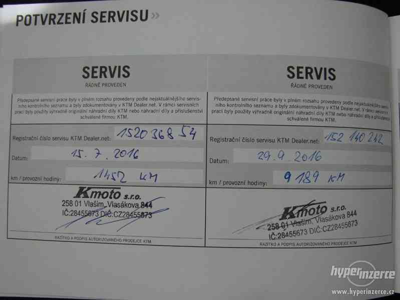 KTM RC 125 r.v.2016 (1.Maj.serv.kníž.) Koup.ČR - foto 13