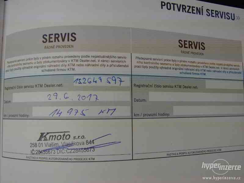 KTM RC 125 r.v.2016 (1.Maj.serv.kníž.) Koup.ČR - foto 14