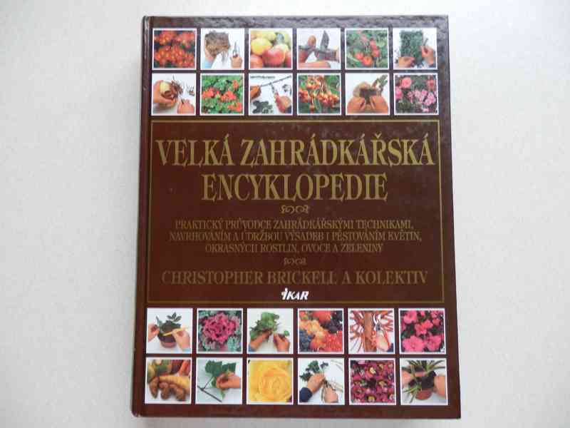 Kniha Velká zahrádkářská encyklopedie - jako nová