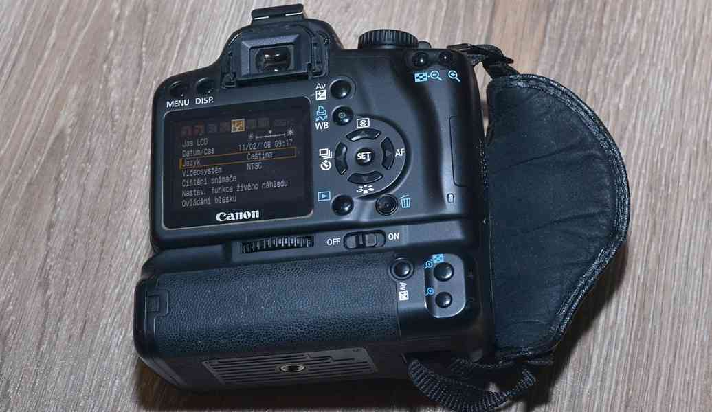 Canon EOS 1000D **APS-C CMOS battery grip 6300 Exp - foto 4