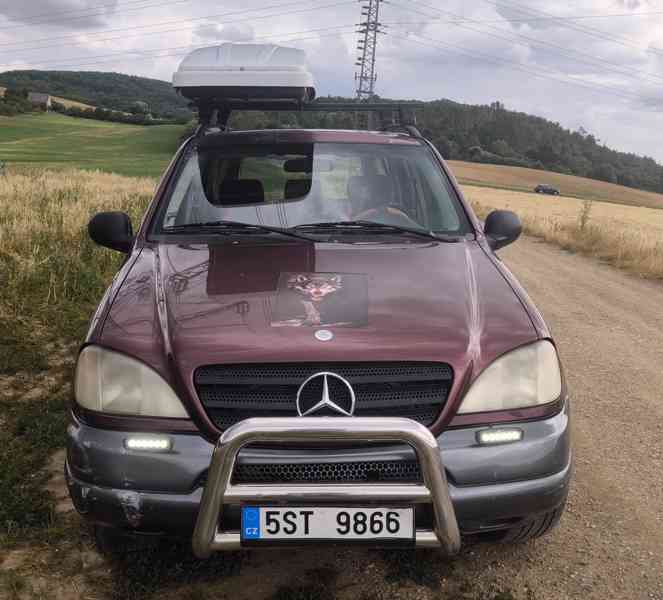 Mercedes ML 320, 4x4, platná STK, možná výměna za karavan. - foto 8