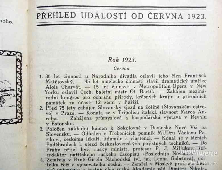 Česká ročenka z roku 1925 - foto 10