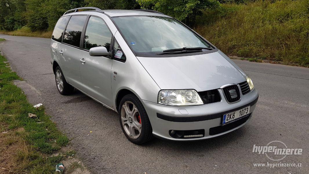 Seat Alhambra 1.9TDI 96kw r.2005, možnost SPLÁTEK - foto 6