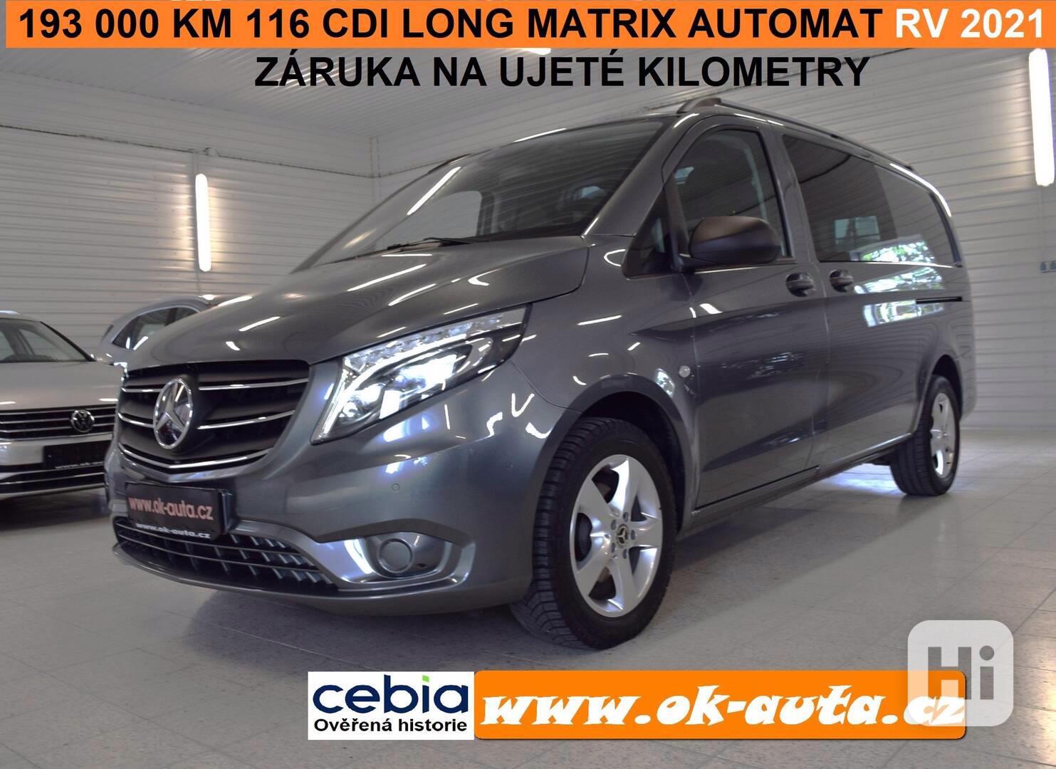 Mercedes-Benz Vito 116 CDI 140 kW LONG MATRIX RV 2021-DPH  - foto 1