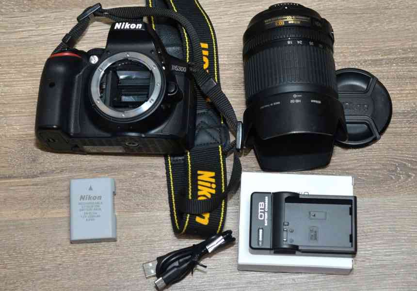 Nikon D5300+obj. 24,2MPix*Full HDV*Wi-Fi* 3200 Exp - foto 3