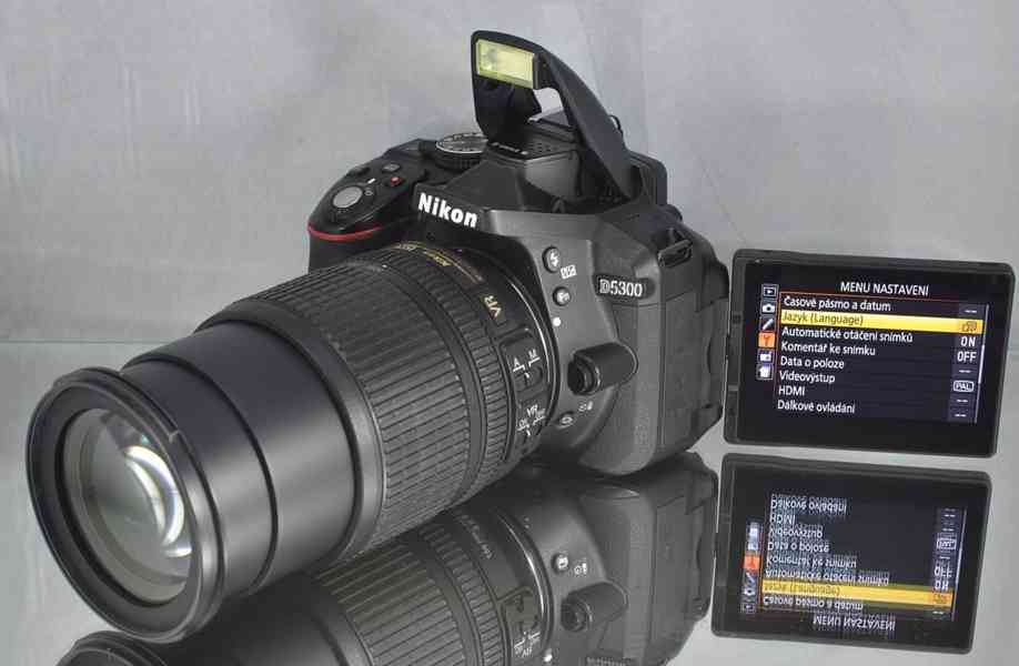 Nikon D5300+obj. 24,2MPix*Full HDV*Wi-Fi* 3200 Exp - foto 7