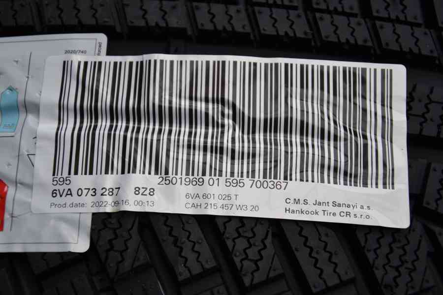 Š.Fabia IV/VW Polo.S.Ibiza -NOVÁ zimní ALU sada 215/45R17 - foto 3