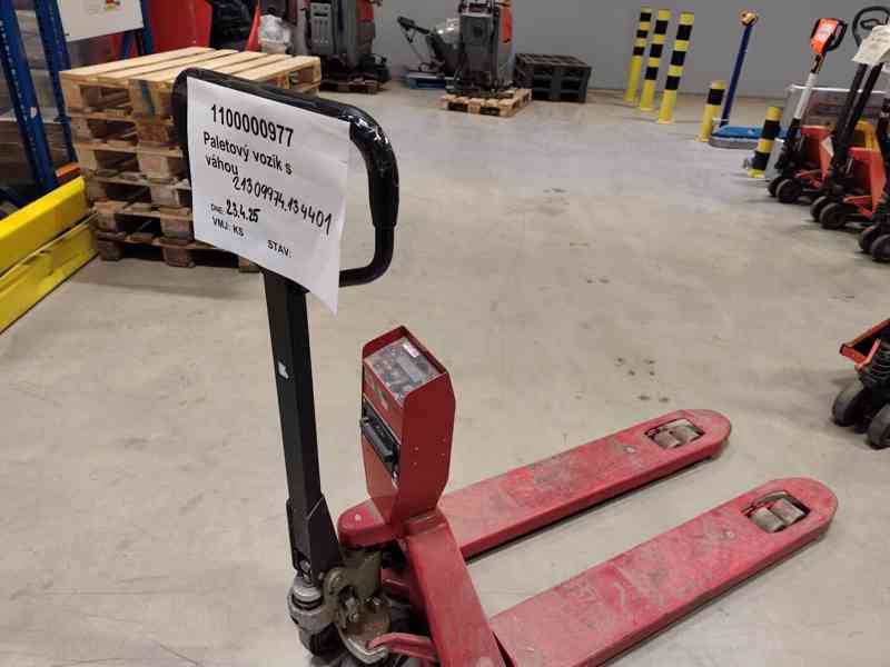 Paletové vozíky - použité - foto 3