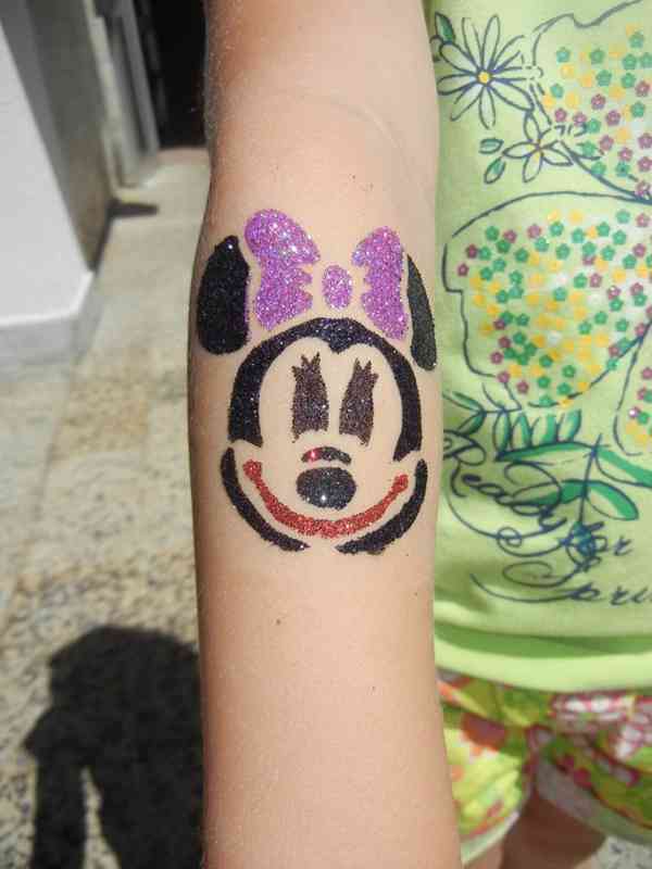 Třpytivé tetování nejen pro děti