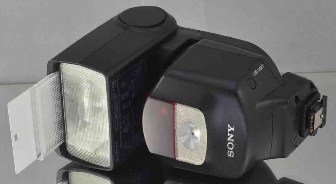 Blesk: SONY HVL-F43M **GN: 43*ADI, TTL*LED Mi-shoe - foto 4