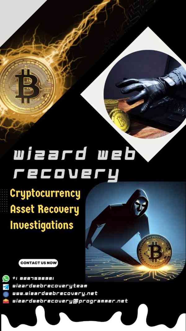 CRYPTOCURRENCY SCAM RECOVERY -  WIZARD WEB RECOVERY - foto 1