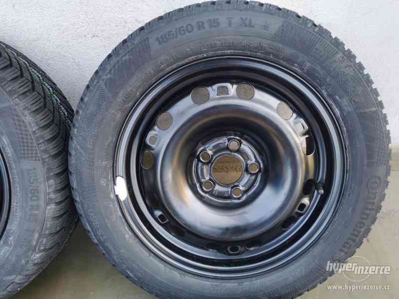 185/60R15 NOVÁ zimní pneu škoda fabia III rapid 5x100 6x15 - foto 5