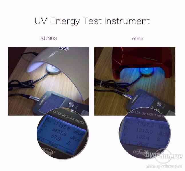 Nejnovější, profesionální UV lampa na gelové nehty - foto 7