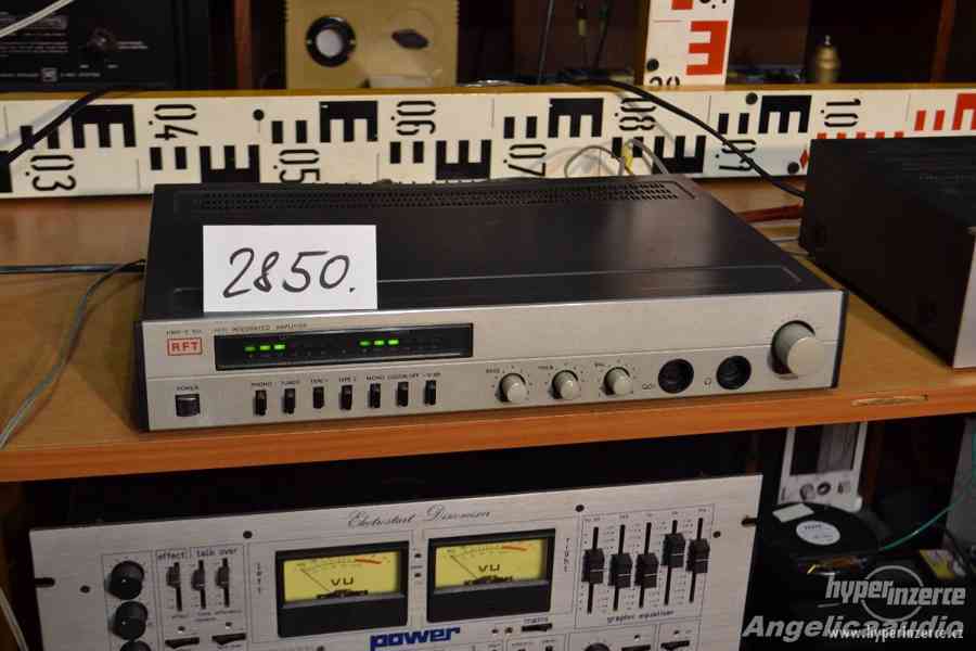 RFT HMK-V100 stereo zesilovač DDR - foto 1