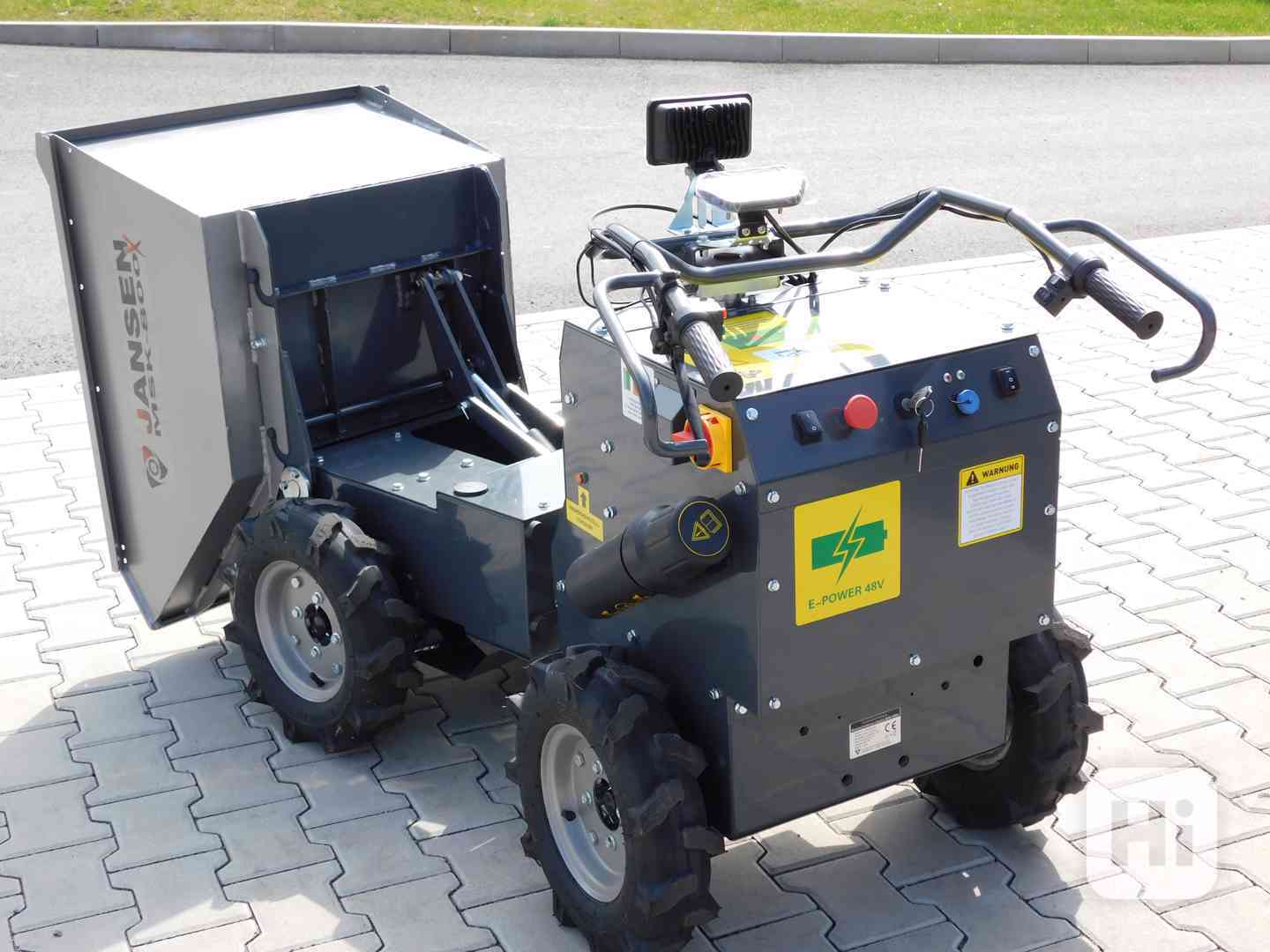 Jansen MSK-800X  kĺoubový kolový elektrický damper - foto 1