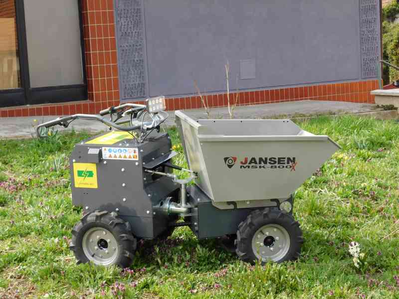 Jansen MSK-800X  kĺoubový kolový elektrický damper - foto 3