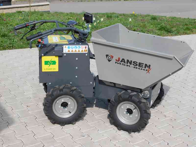 Jansen MSK-800X  kĺoubový kolový elektrický damper - foto 5