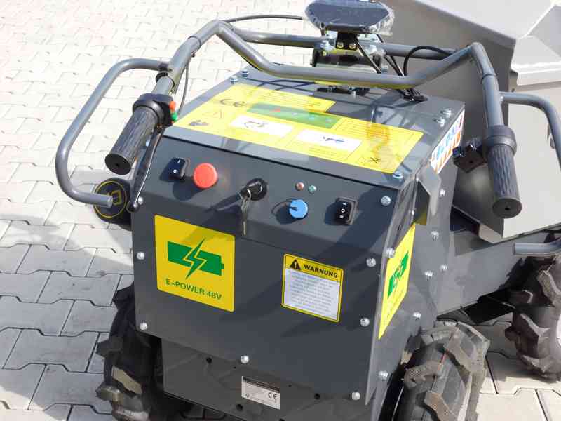 Jansen MSK-800X  kĺoubový kolový elektrický damper - foto 7