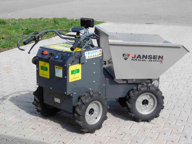 Jansen MSK-800X  kĺoubový kolový elektrický damper - foto 6