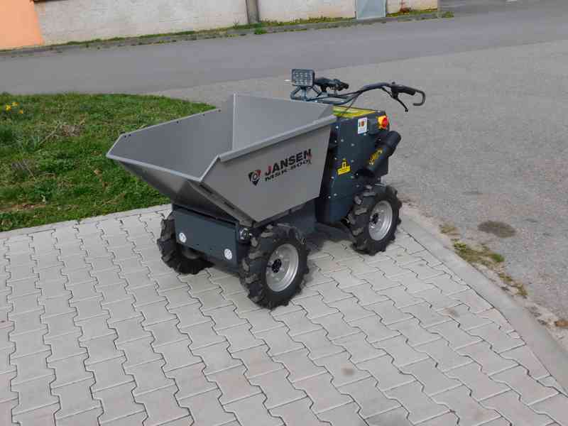 Jansen MSK-800X  kĺoubový kolový elektrický damper - foto 4