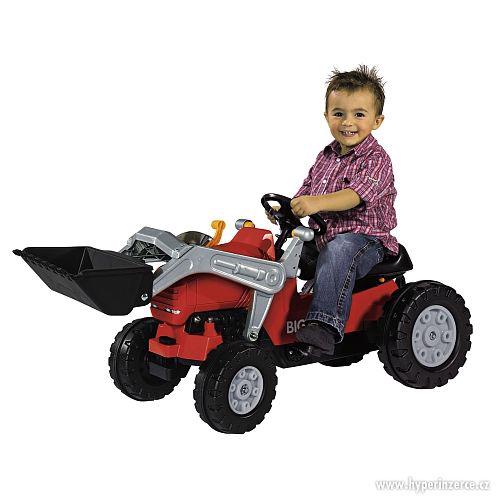 Šlapací traktor BIG Jimmy Loader se lžící - foto 2