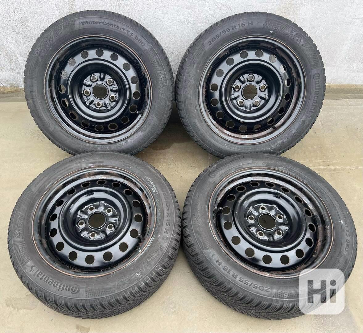 205/55R16 91H zimní sada TOYOTA AURIS 6,5x16 5x114,3 ET45 - foto 1