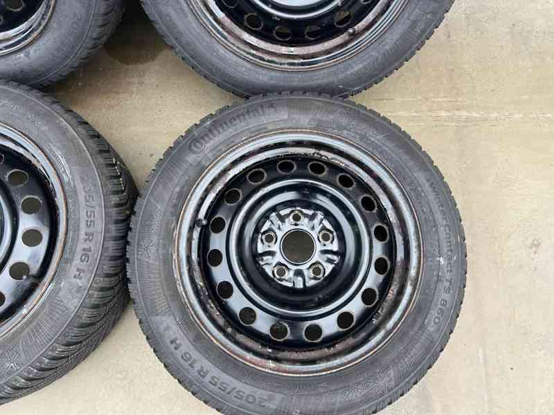 205/55R16 91H zimní sada TOYOTA AURIS 6,5x16 5x114,3 ET45 - foto 6