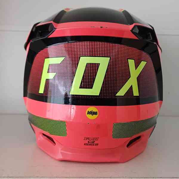 Motokrosová přilba Fox Racing V2 Voke + brýle 100%  - foto 6
