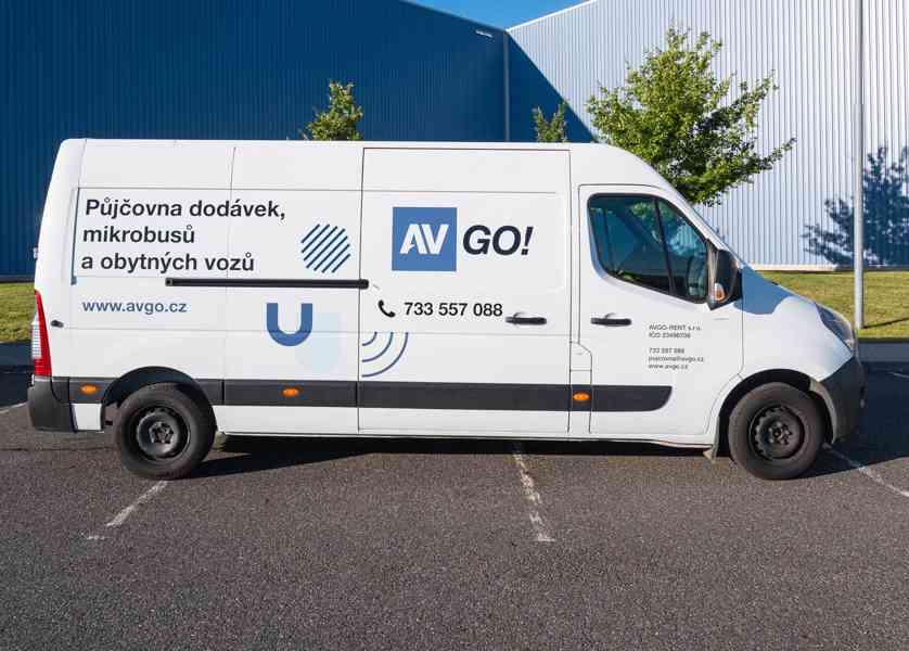 Dodávka Opel Movano L4H2 k zapůjčení