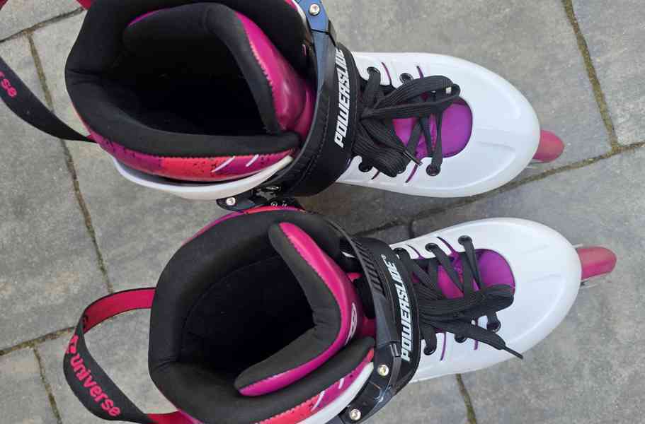 POWERSLIDE Phuzion Universe 4W Pink adj. 37-40 EU - foto 5