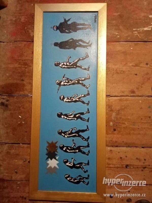 Obraz od Banksy- originál - foto 1