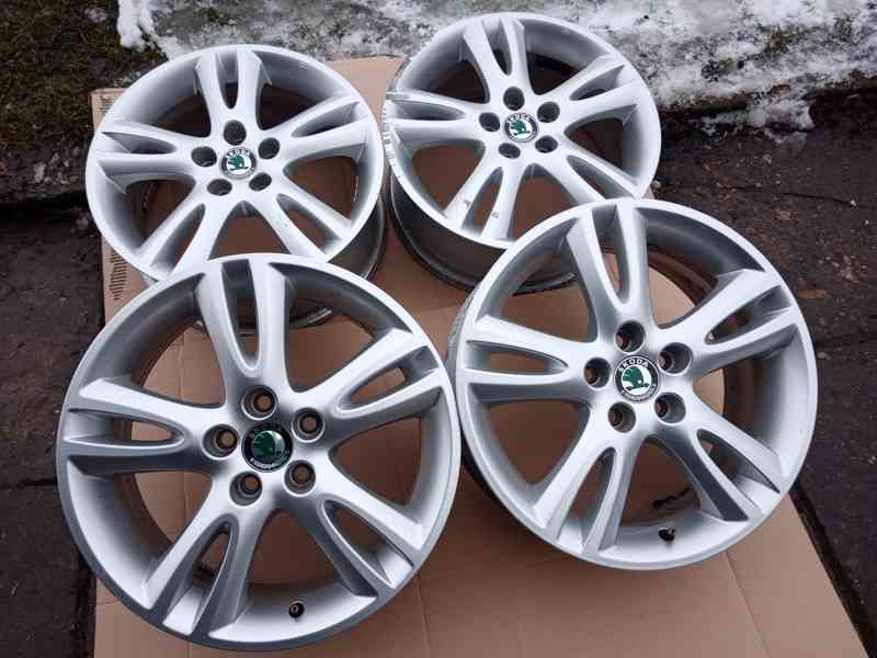 Alu kola 16ky 5x100 ŠKODA SEAT VW AUDI - dobírka možná