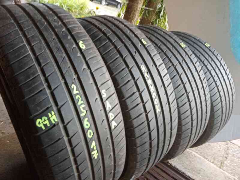 Letní pneu 4kusy 225/60/17 vzorek 80% HANKOOK - dobírka - foto 1
