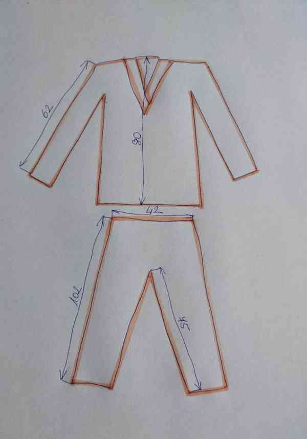 Pánský oblek, sako, kalhoty, velikost 48. - foto 7