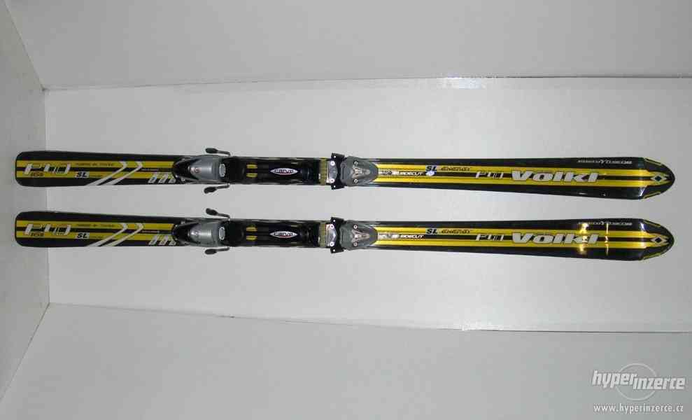 Carvingové lyže Volkl SL Energy Carver 163cm, bezvadný stav - foto 1
