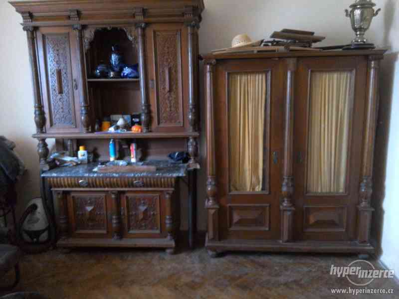 Prodám starožitný nábytek - foto 1