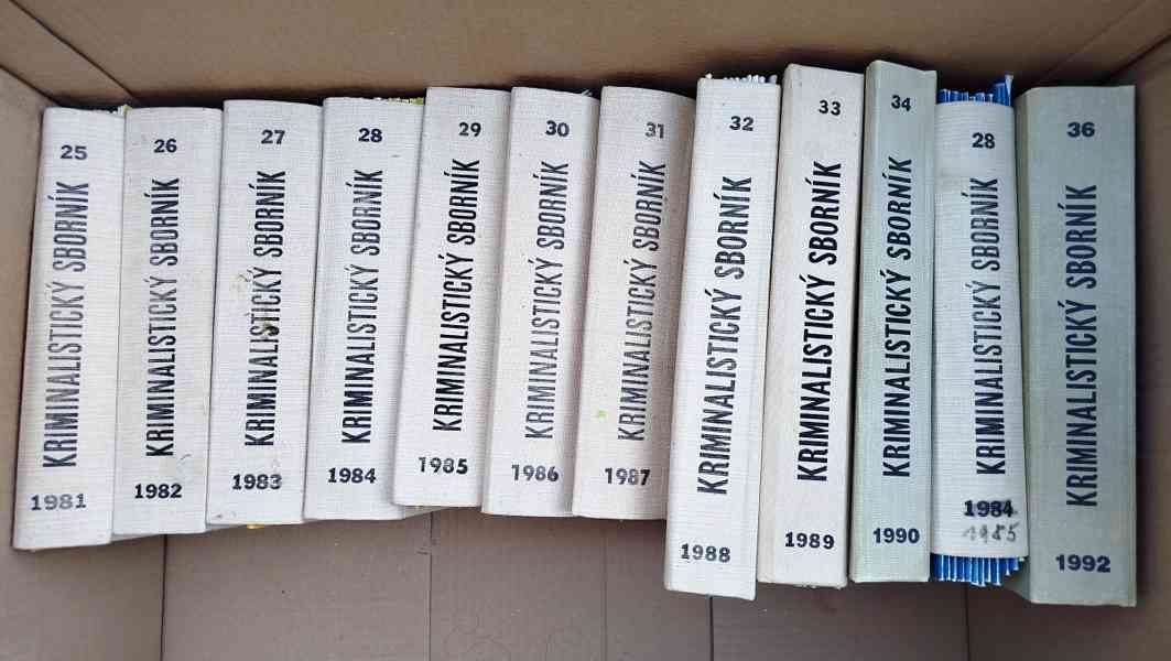 282x KRIMINALISTICKÝ SBORNÍK (20x kompletní ročník) - foto 2