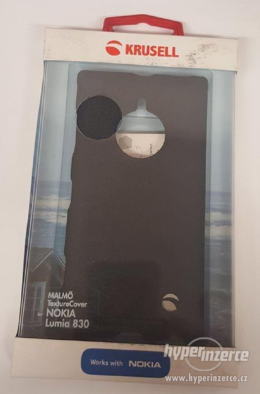 Zadní kryt Nokia Lumia 830 černý - foto 1
