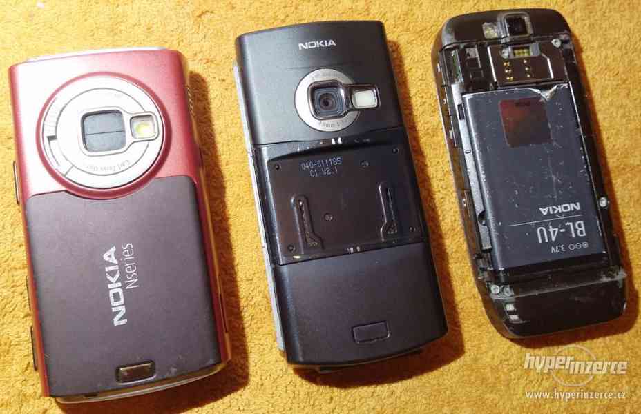 Nokia N95 +Nokia N70 +Nokia E66 -k opravám!!! - foto 5