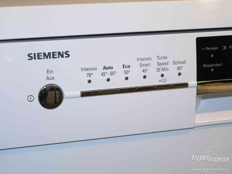 Myčka bílá Siemens SN28P261DE, tři koše,volné postavení - foto 4