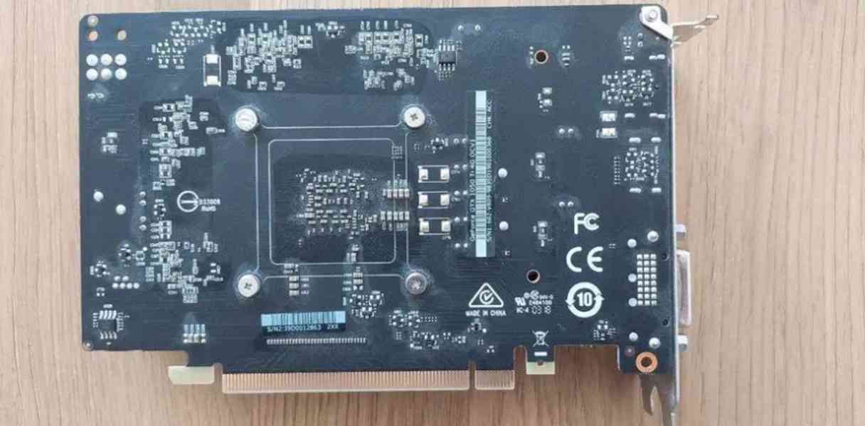 nVidia MSI GeForce GTX 1050 Ti 4G  - foto 2