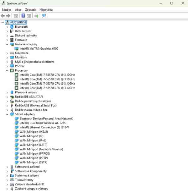 PC set: tichý NUC 5i7RYH, Win 11 Pro, 500GB SSD, RAM 16G - foto 8