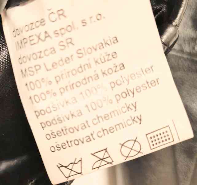 Pánská kožená bunda zn. Calypso vel.50 - foto 12