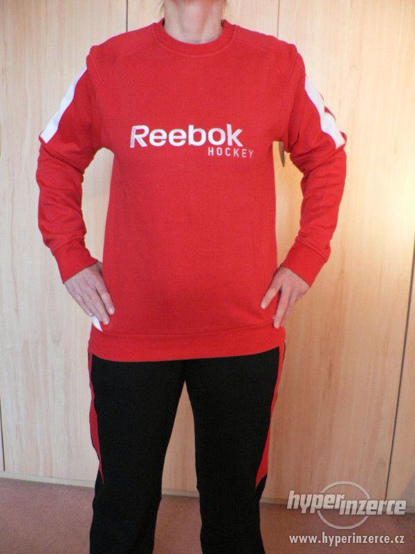 Nová značková tepláková souprava Reebok Hockey - červená - foto 1