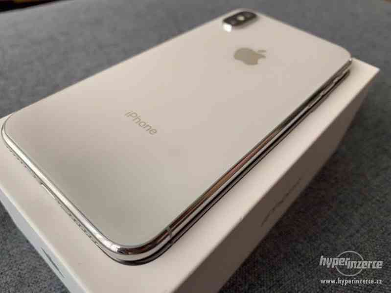 Iphone X 64gb silver top stav - foto 2