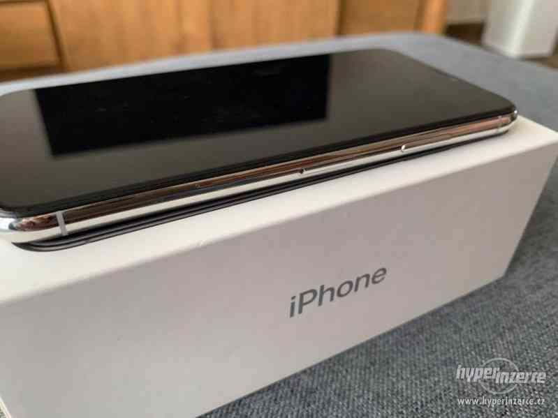 Iphone X 64gb silver top stav - foto 3